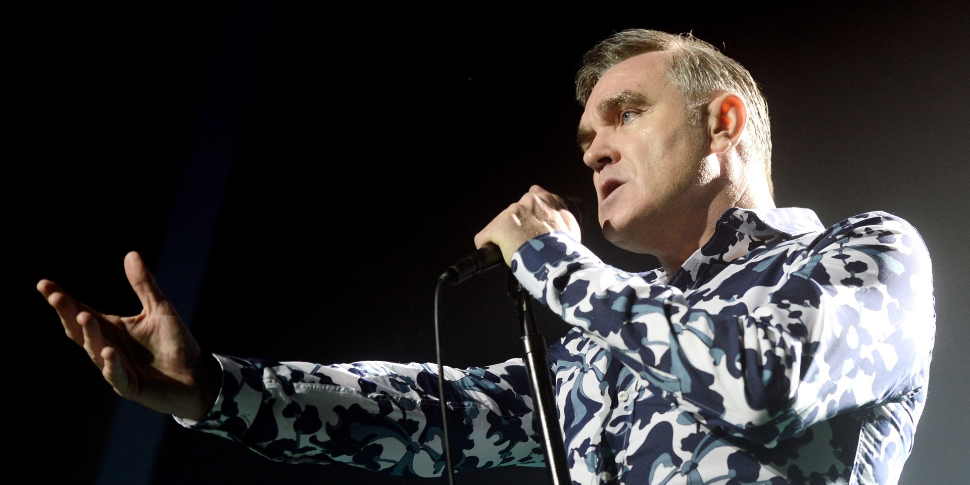 Morrissey has postponed his show in Singapore to Monday