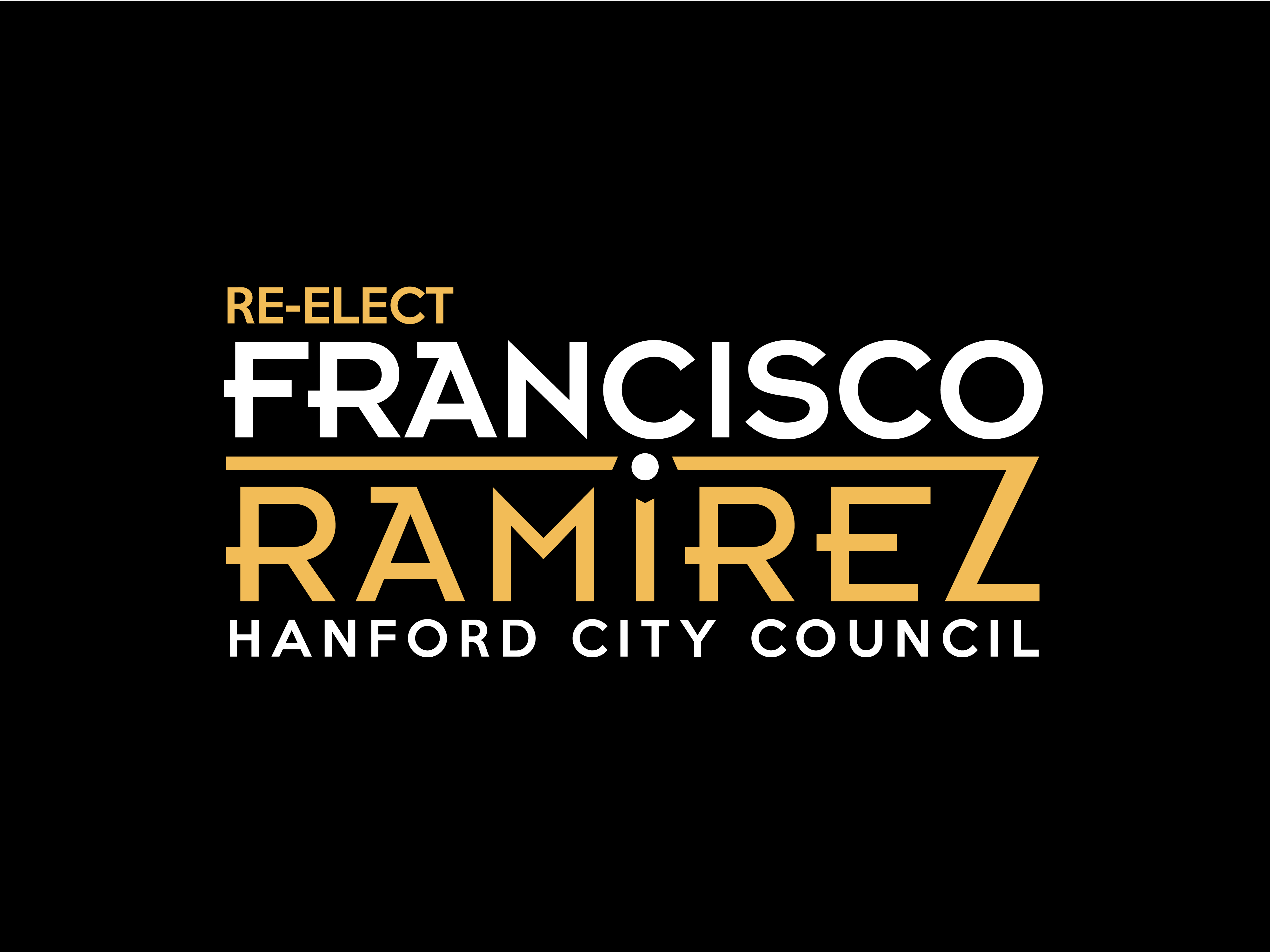 Francisco Ramirez for Hanford City Council 2022 logo
