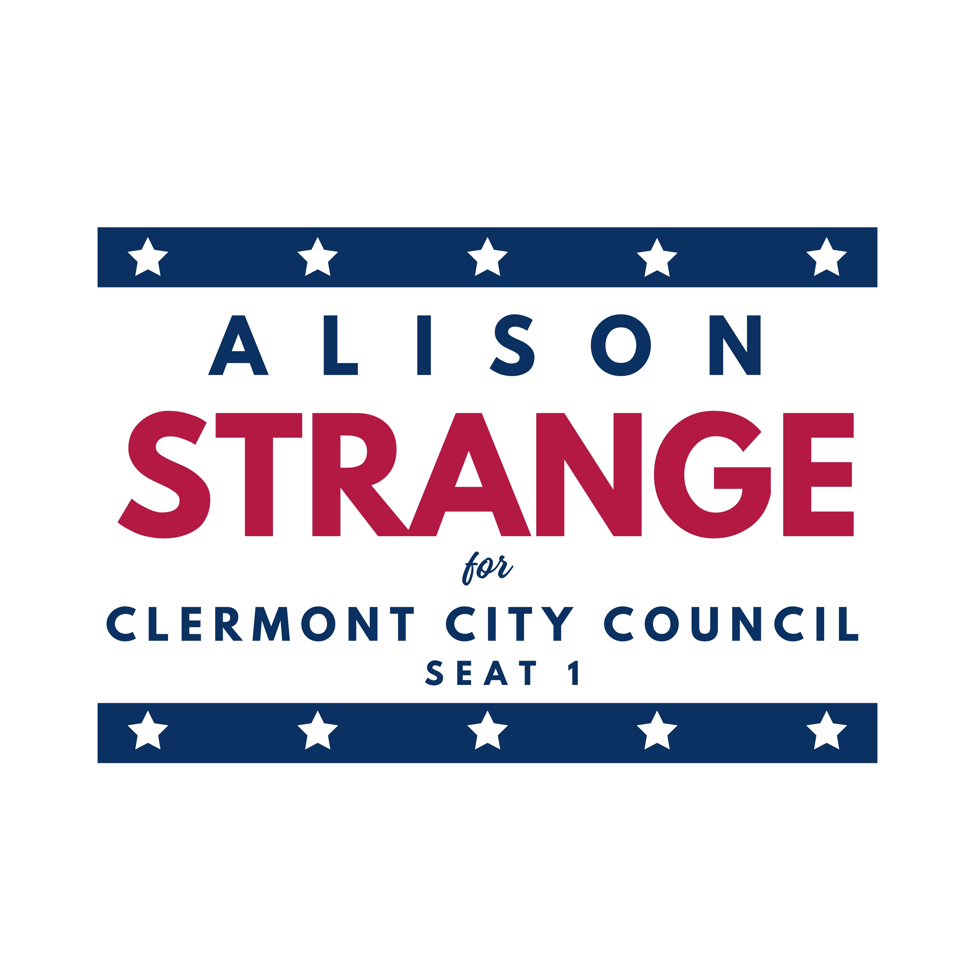 Alison Strange Campaign logo