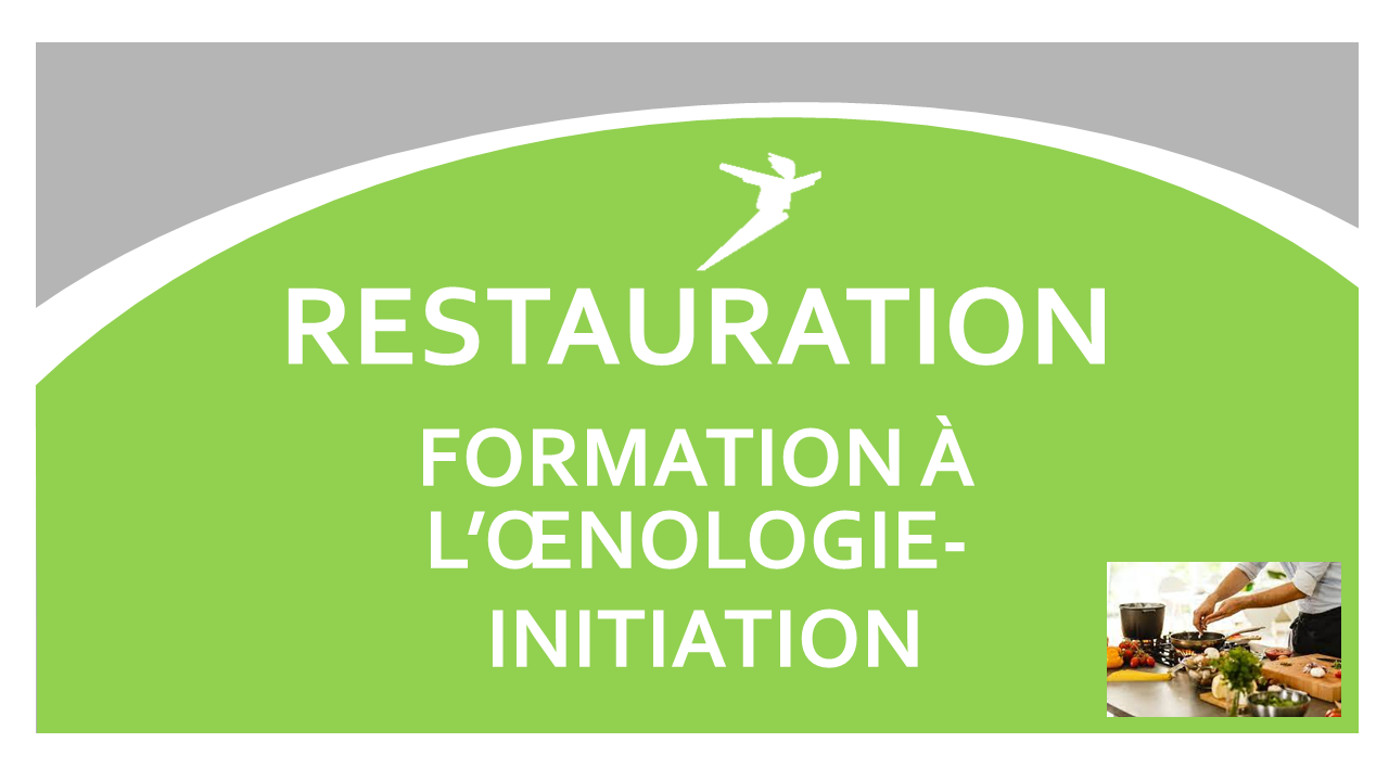 Représentation de la formation : FORMATION A L'OENOLOGIE-INITIATION