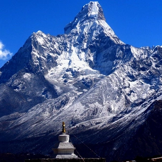 tourhub | Alpine Club of Himalaya | Ama Dablam Base Camp Trek - 12 Days | Tour Map