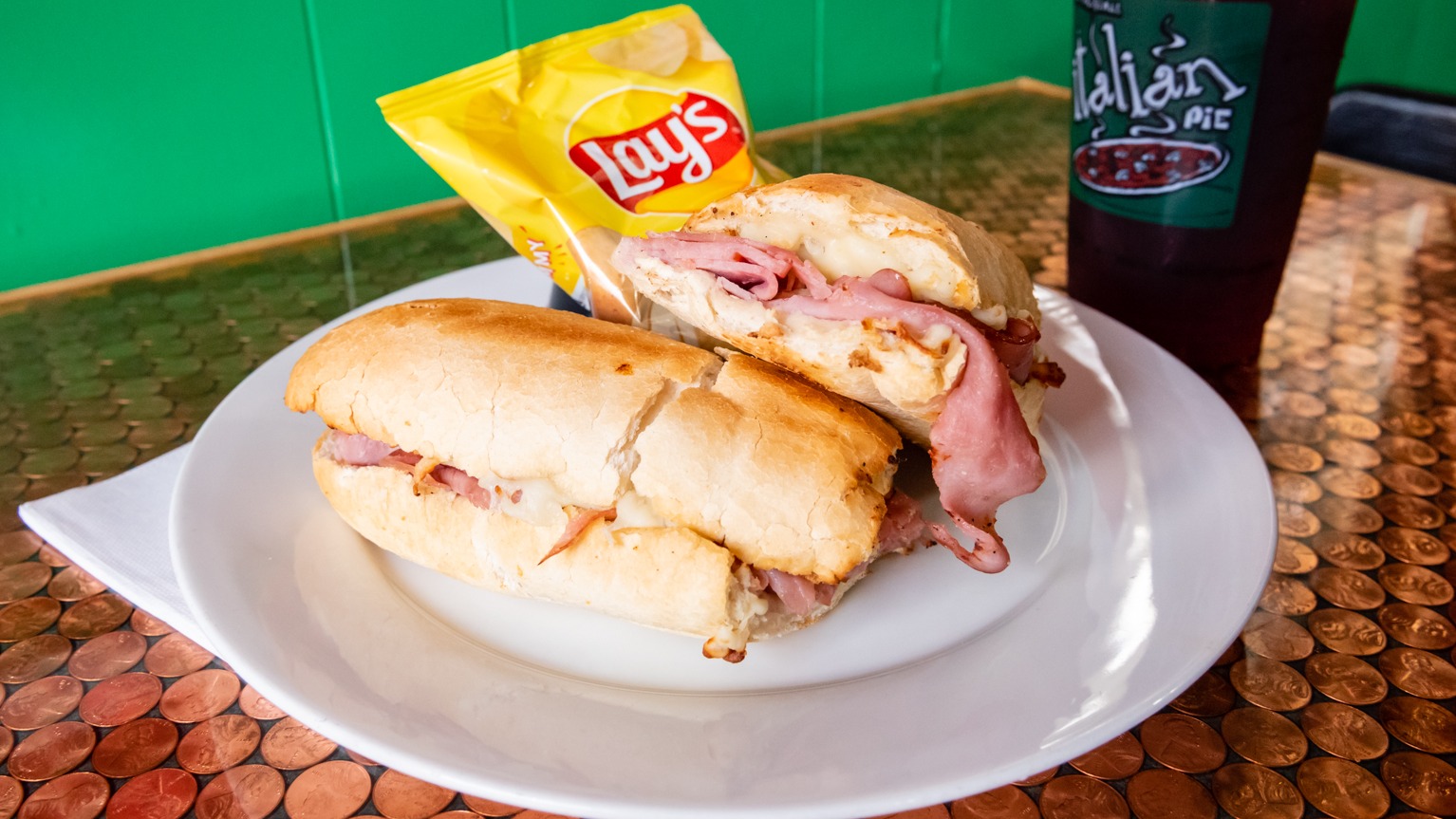 Ham and Cheese Poboy