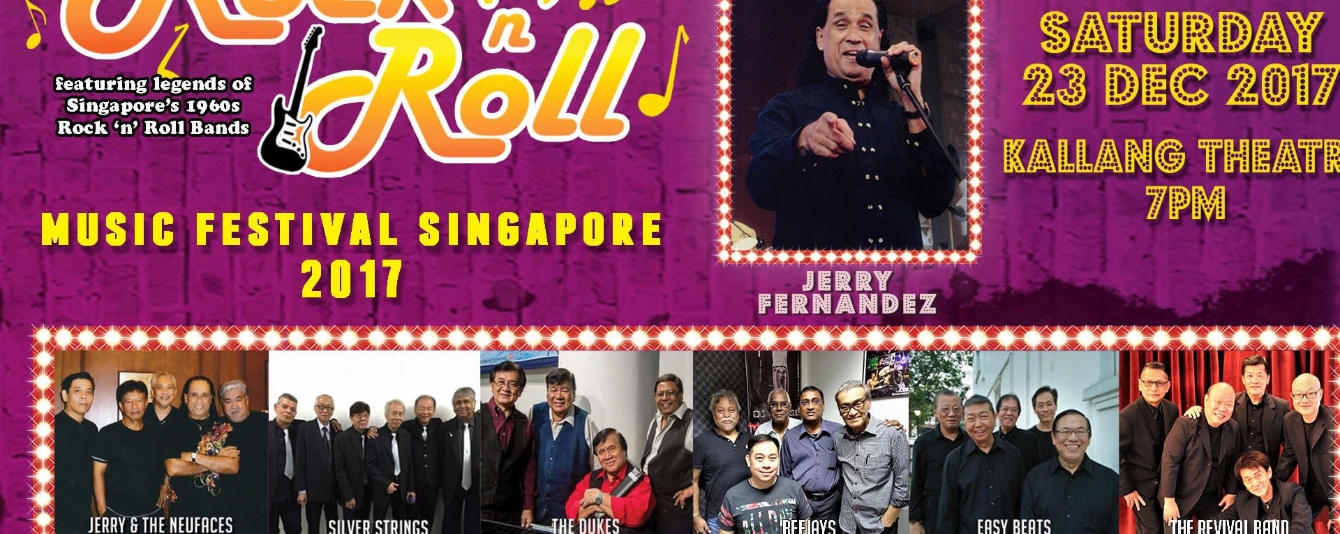 Rock 'N' Roll Music Festival Singapore 2017