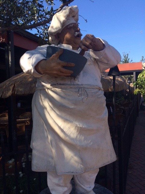 Fat Chef Statue