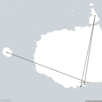 tourhub | Ecuador Galapagos Travels | 6 Days: Exploring Santa Cruz (Budget-Friendly Solo Adventure) | Tour Map