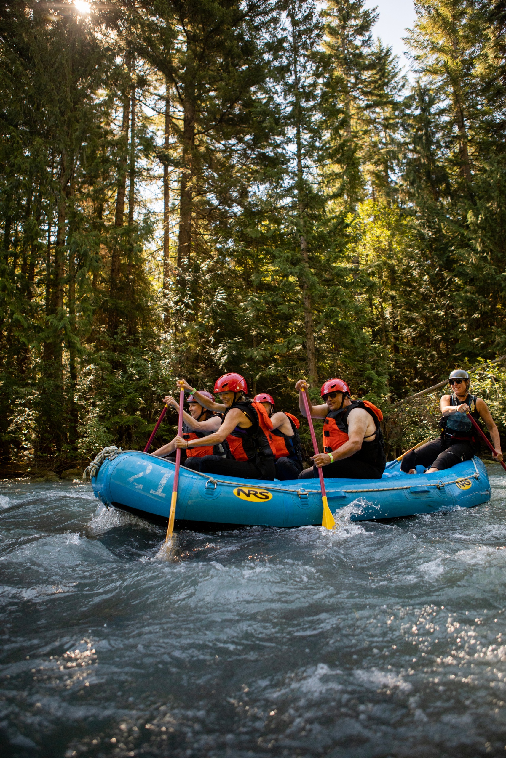 Rafting in Whistler, British Columbia