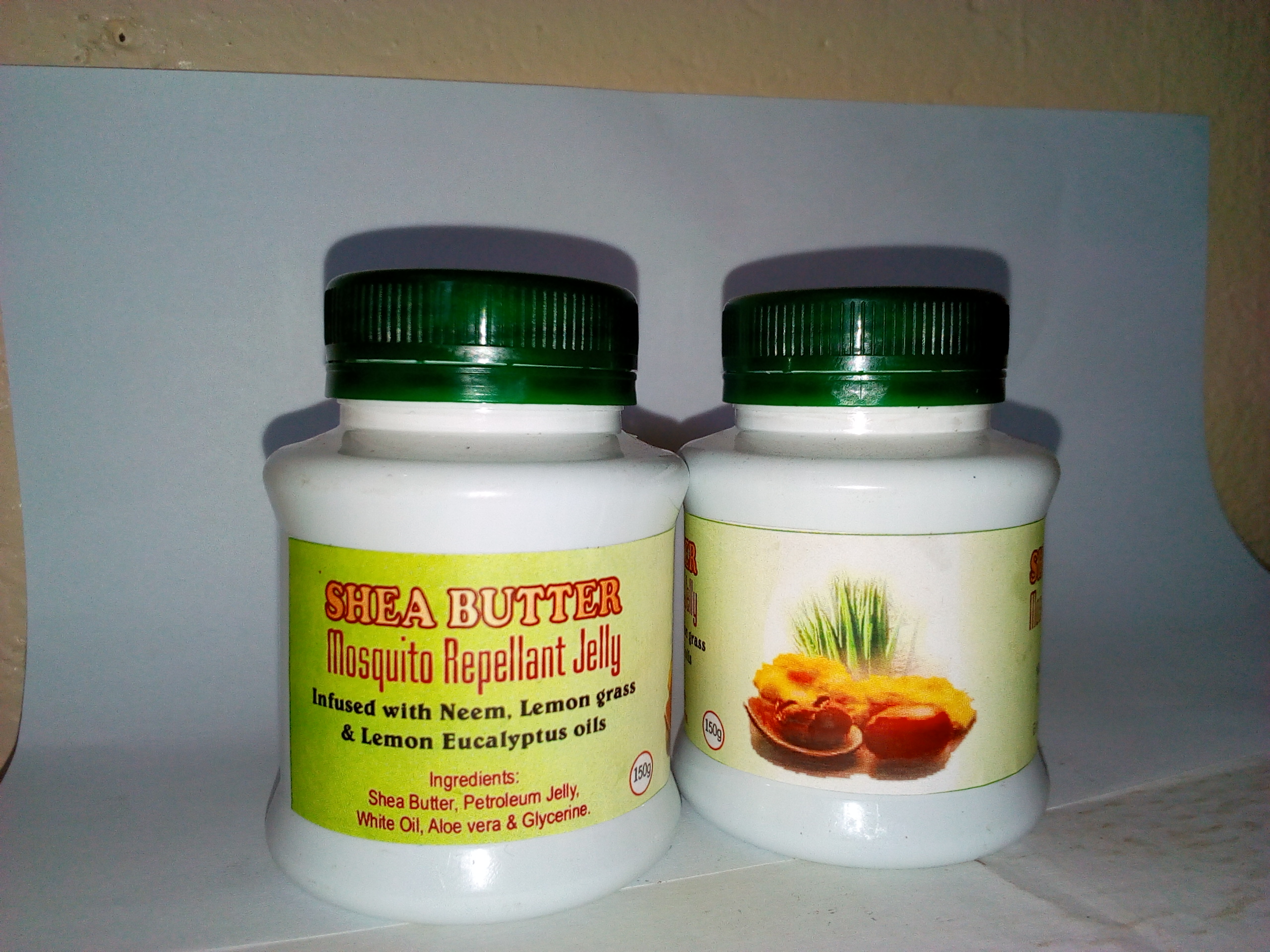 Shea butter Mosquito repellent Jelly- 150grams - NILE TROPICAL STORE ...