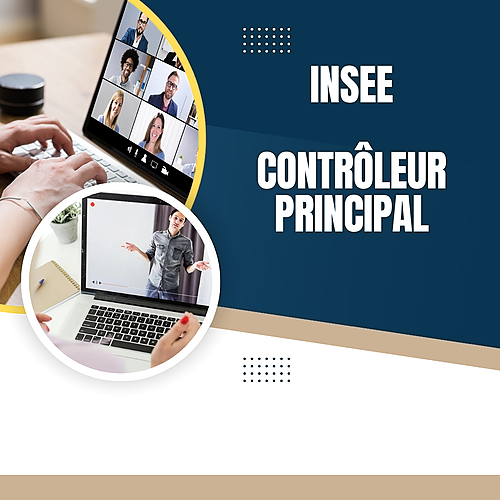 Représentation de la formation : Préparation au concours de Contrôleur Principal de l'INSEE 