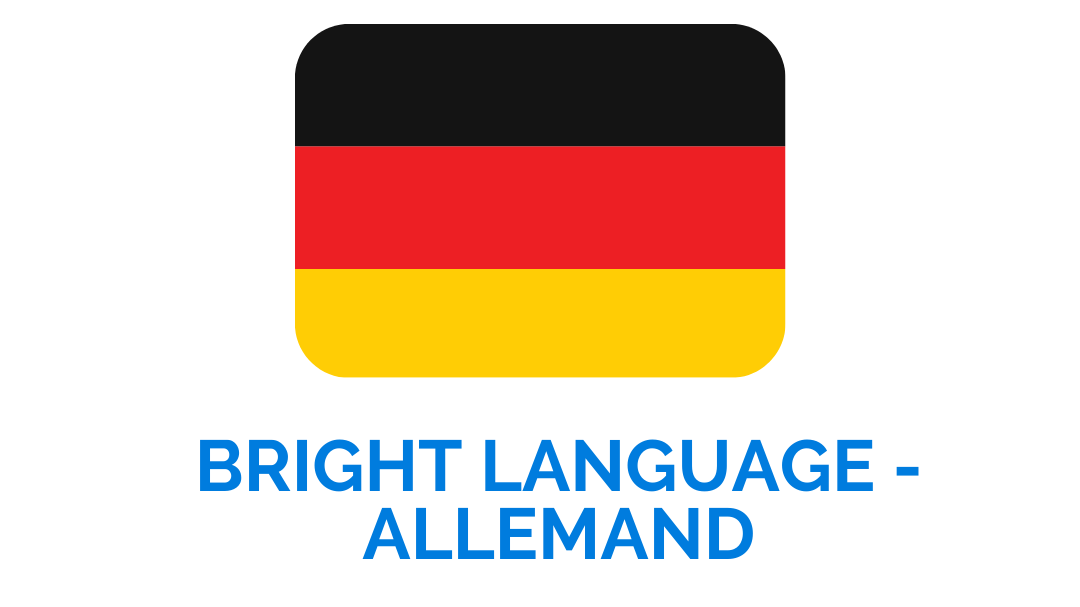 Représentation de la formation : Formation Allemand -e-learning- 
-Teste Bright Language-