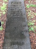 Grave of Moises Azulay, Jewish Cemetery, Ponta Delgada, San Miguel, Azores, 2017. Photo courtesy E.J. Medros.