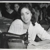 AIU Girls School, Young Woman Learning to Sew (Tunis, Tunisia, 1950)