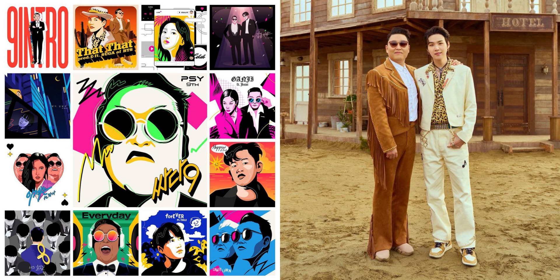 PSY returns with new album 'PSY 9th,' unleashes 'That That' featuring and produced by BTS' SUGA