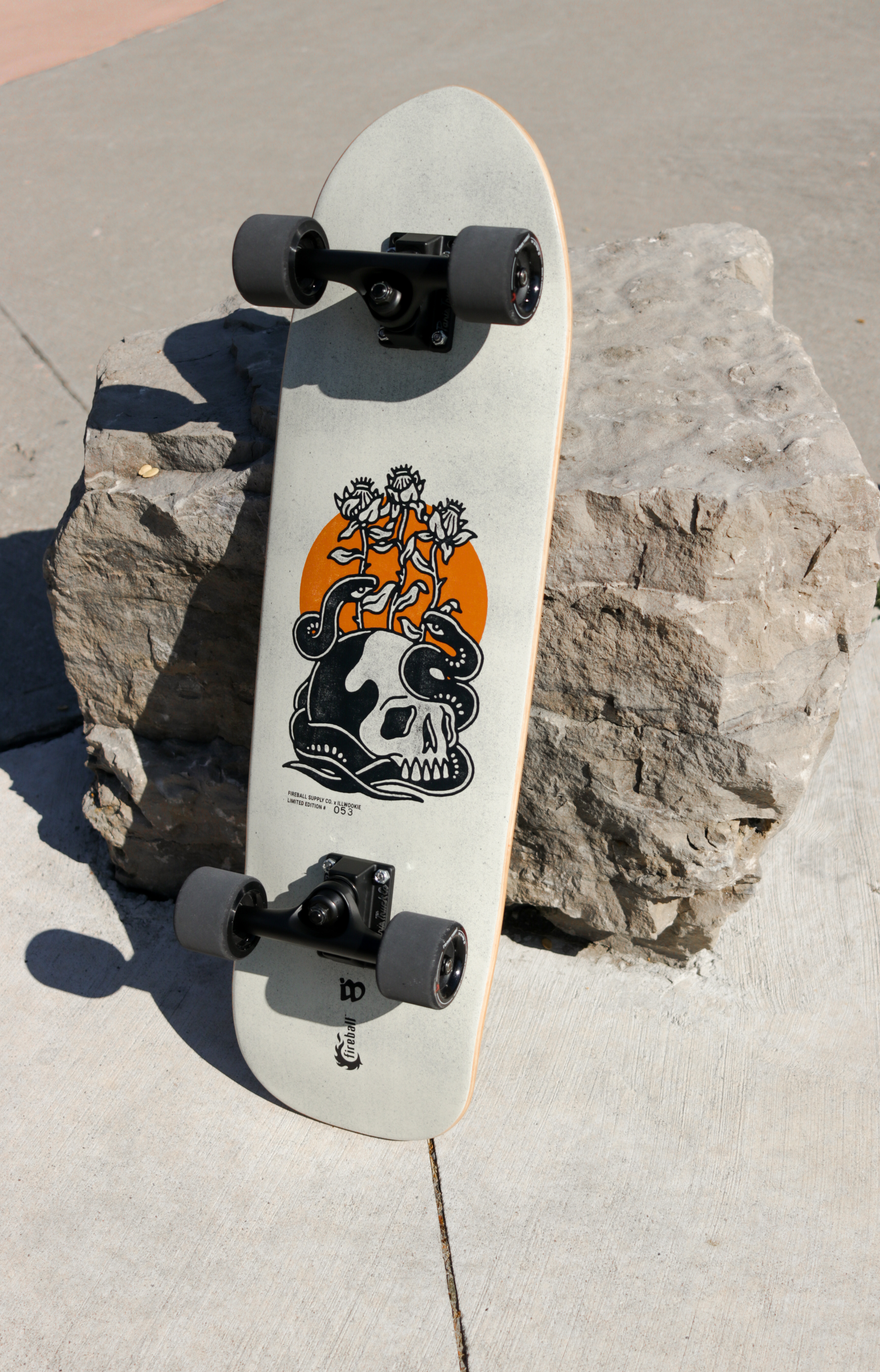 longboard wheels on skateboard