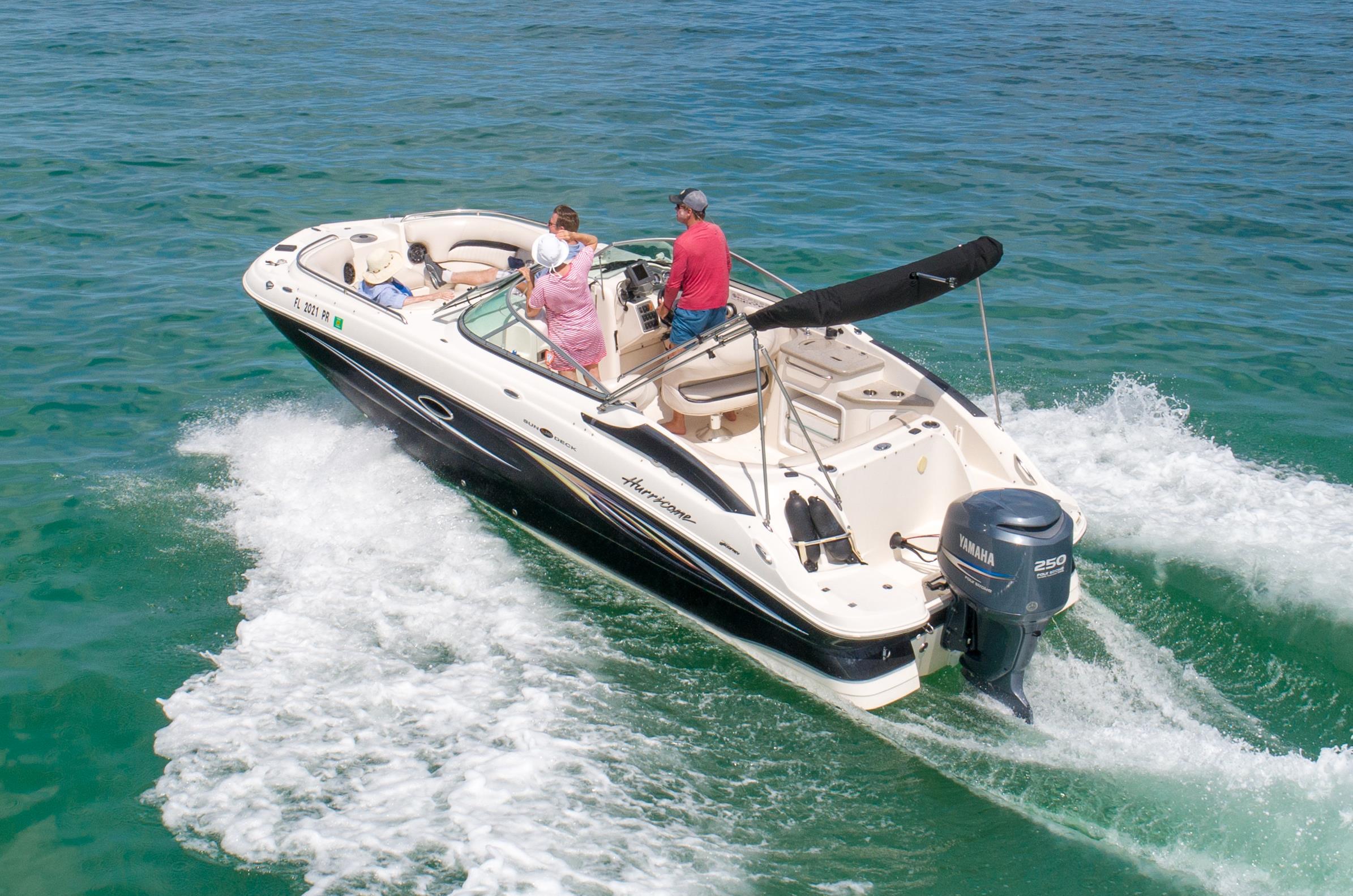 Luxury Deck Boat: Island Hopping, Dolphin Sightings, BYOB with Captain image 12