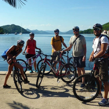 Cycling on Sipan Island