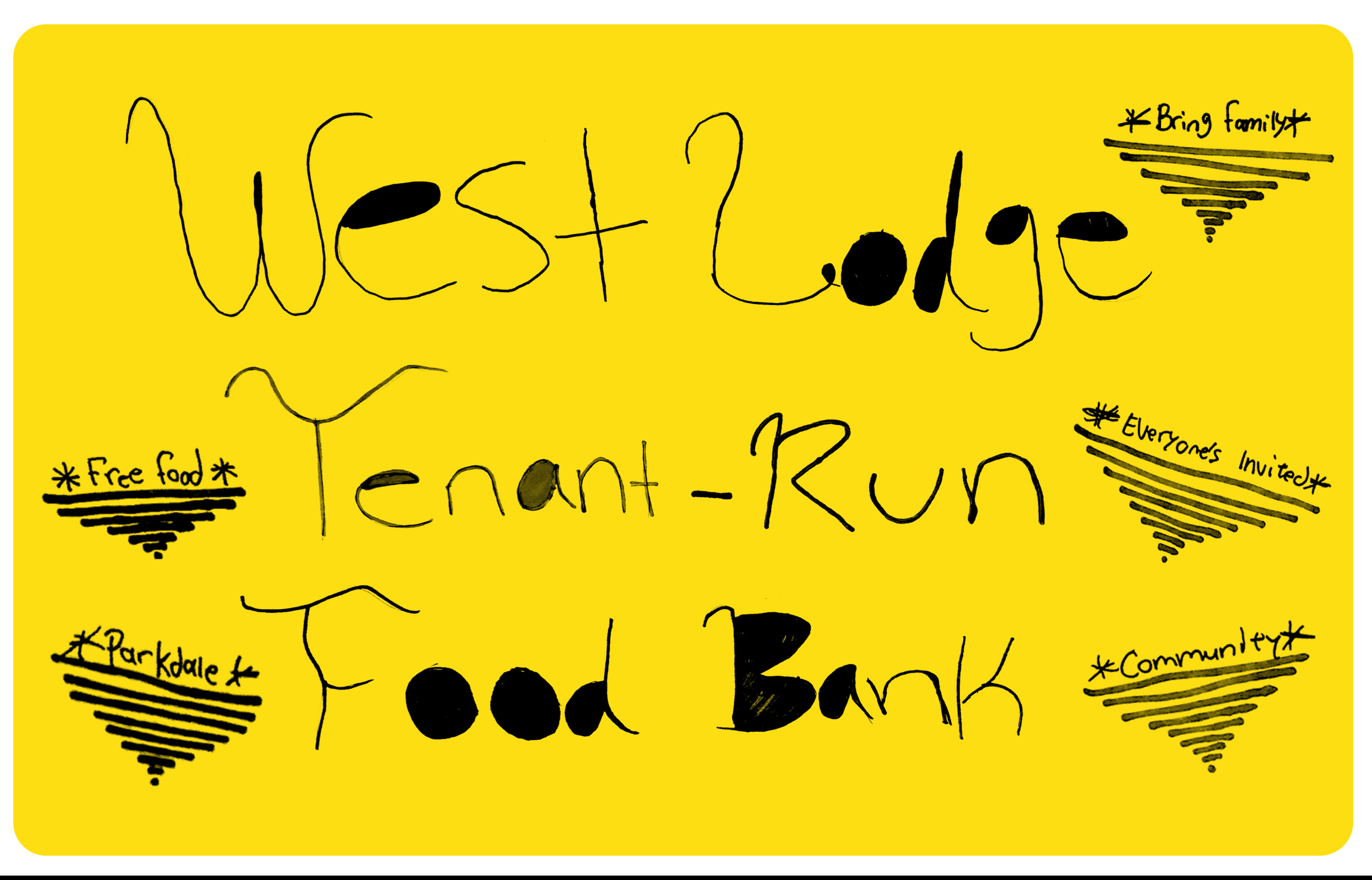 West Lodge Tenant-Run Food Bank logo