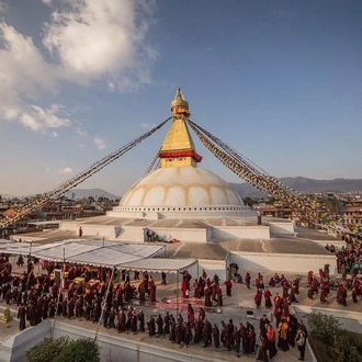 tourhub | Liberty Holidays | Peaceful 1 night stay at Boudha with Pasupatinath, Baudhanath, Monastery tour  