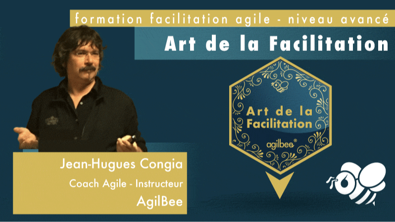Représentation de la formation : Art de la facilitation - Facilitation Agile (3 jours) 