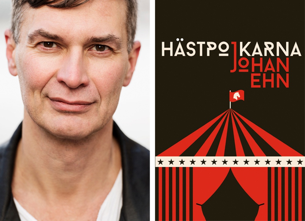 Johan Ehn är årets mottagare av Nils Holgersson-plaketten, för sin ungdomsroman "Hästpojkarna".