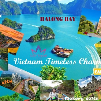 tourhub | LVP Travel Vietnam | Hanoi Halong Bay 2 Days 1 Night on Board | Tour Map