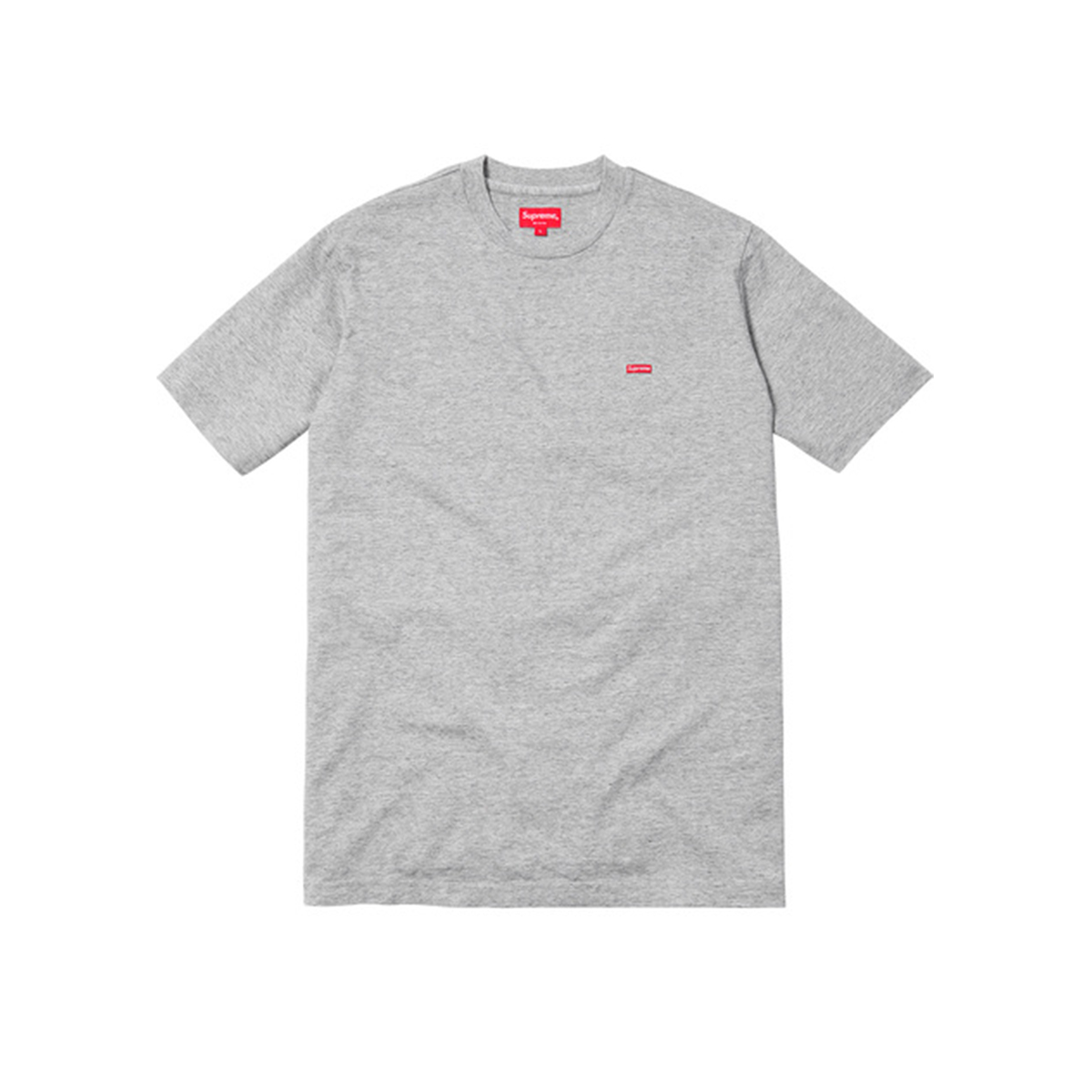 Supreme Small Box Logo T-Shirt Tee Heather Grey (SS18) | SS18 - KLEKT