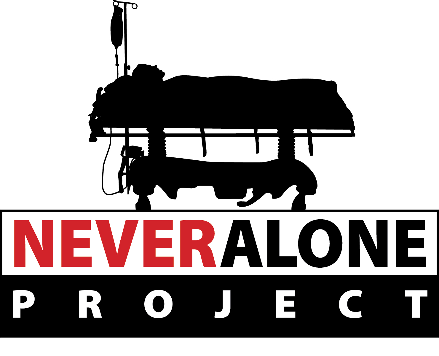 The NEVER Alone Project logo