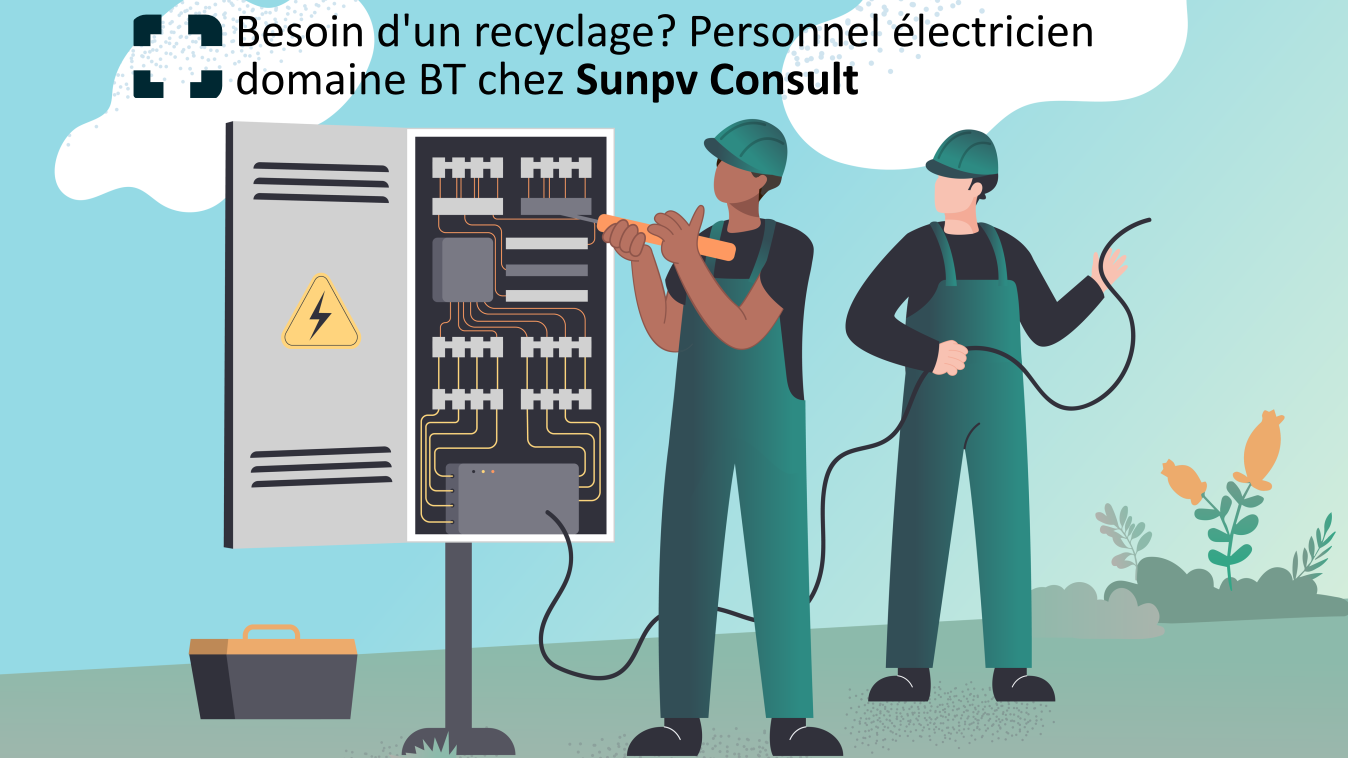 Représentation de la formation : Recyclage habilitation électrique - personnel électricien domaine BT