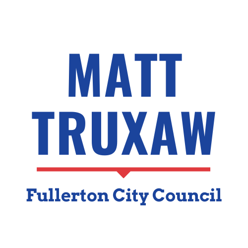 Truxaw for Fullerton City Council District One - 2024 logo