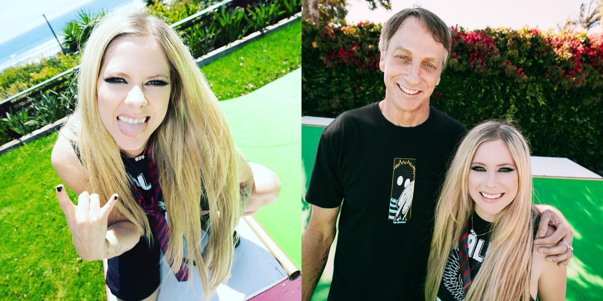 Avril Lavigne teams up with Tony Hawk for 'Sk8er Boi' TikTok debut – watch