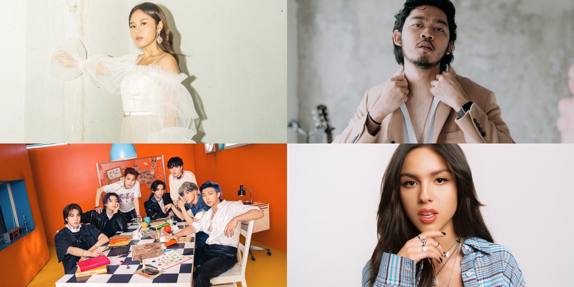 BTS, Pamungkas, Nadin Amirah, Olivia Rodrigo, and more top Spotify Wrapped Indonesia 2021