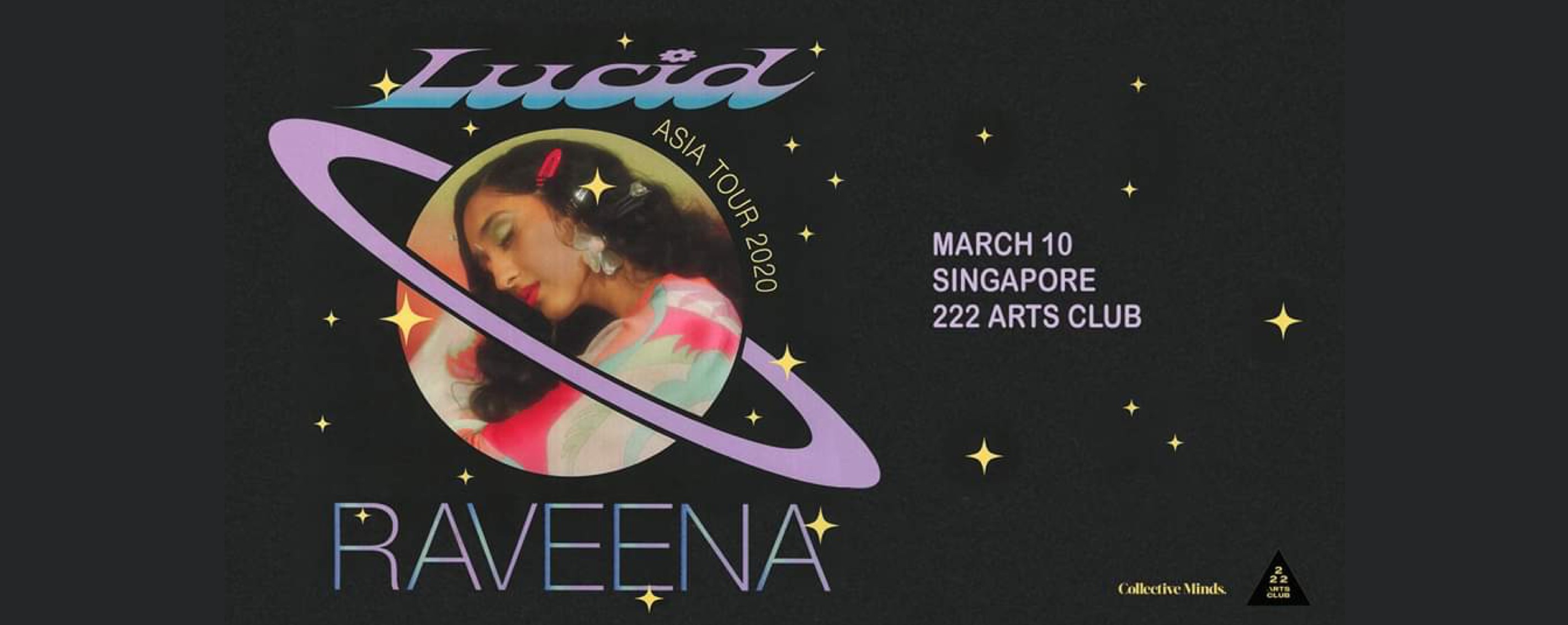 [POSTPONED] Raveena (US) presented by Collective Minds - SG Show
