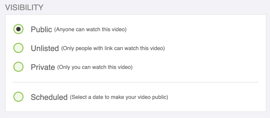 How to Make Your  Videos Private 