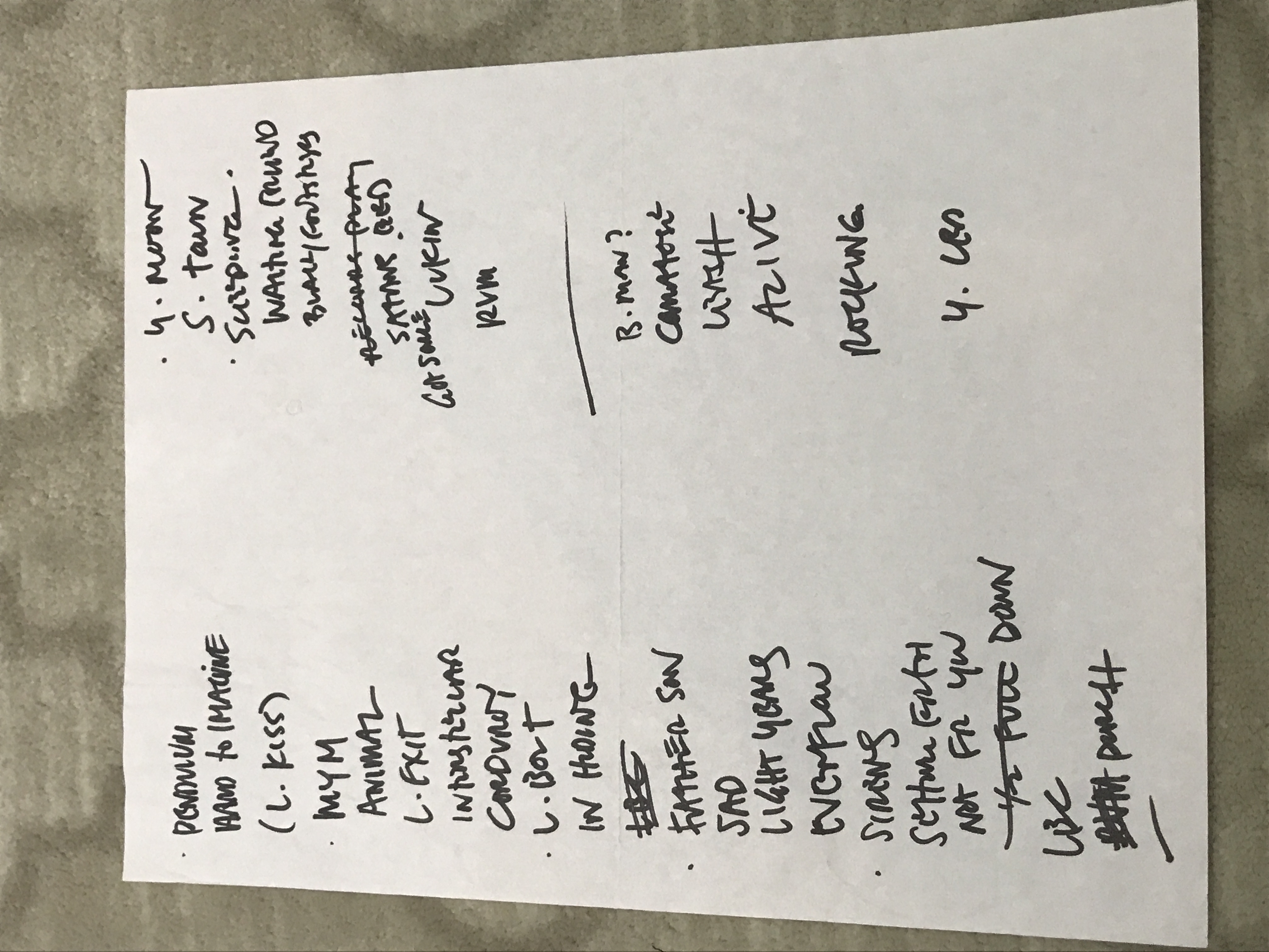 Pearl-jam-eddie-vedder-original-handwritten-setlist-june-29-2014-oslo ...