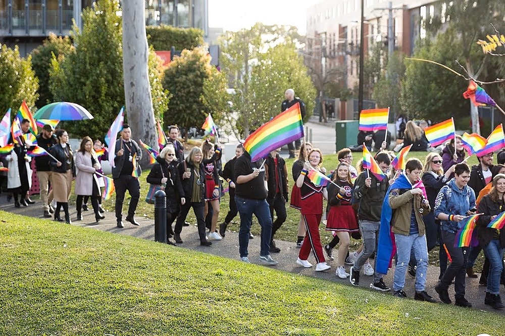 Swinburne Pride Week Campus March