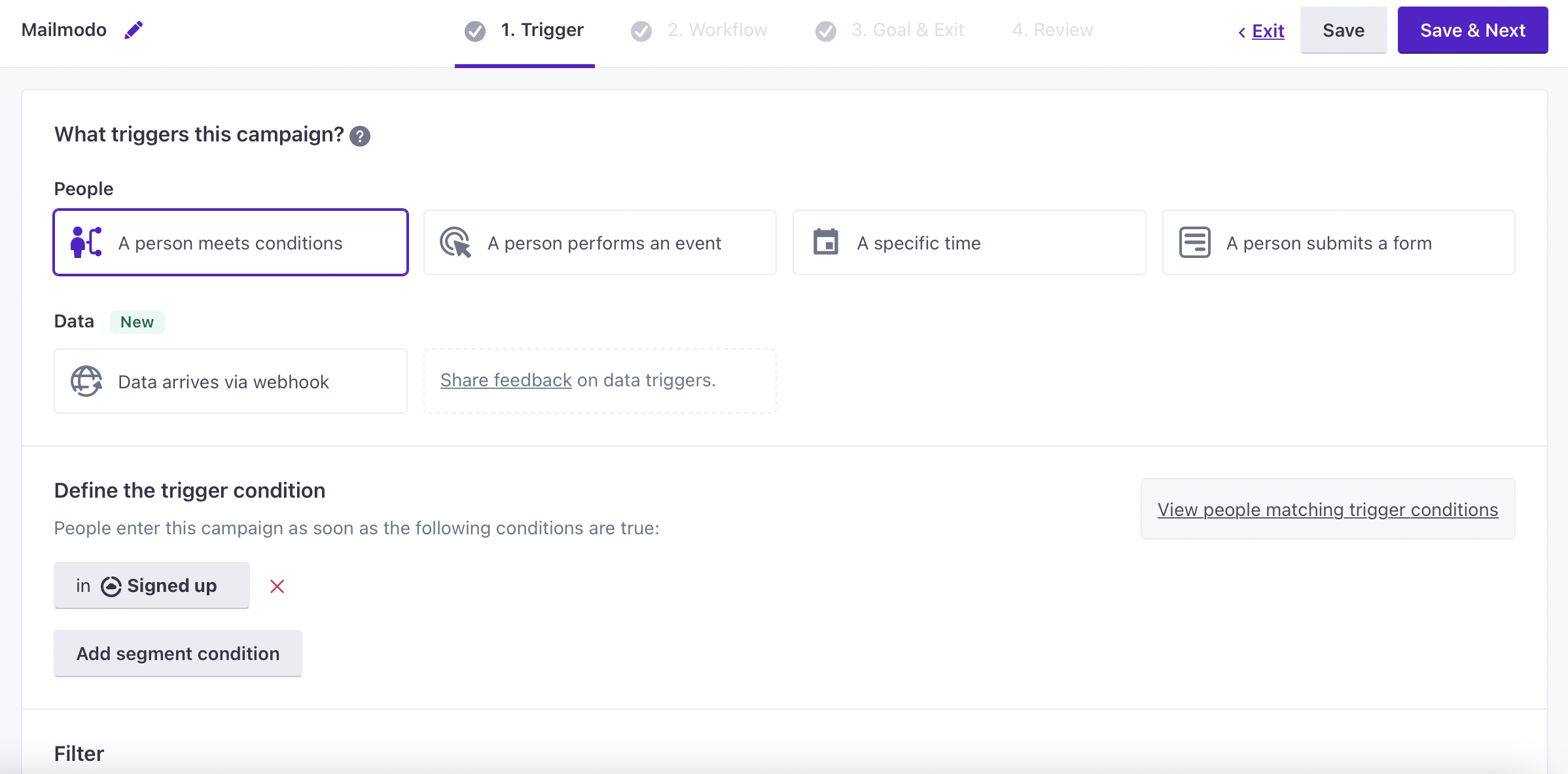 Trigger Campaigns through Customer.io in Mailmodo