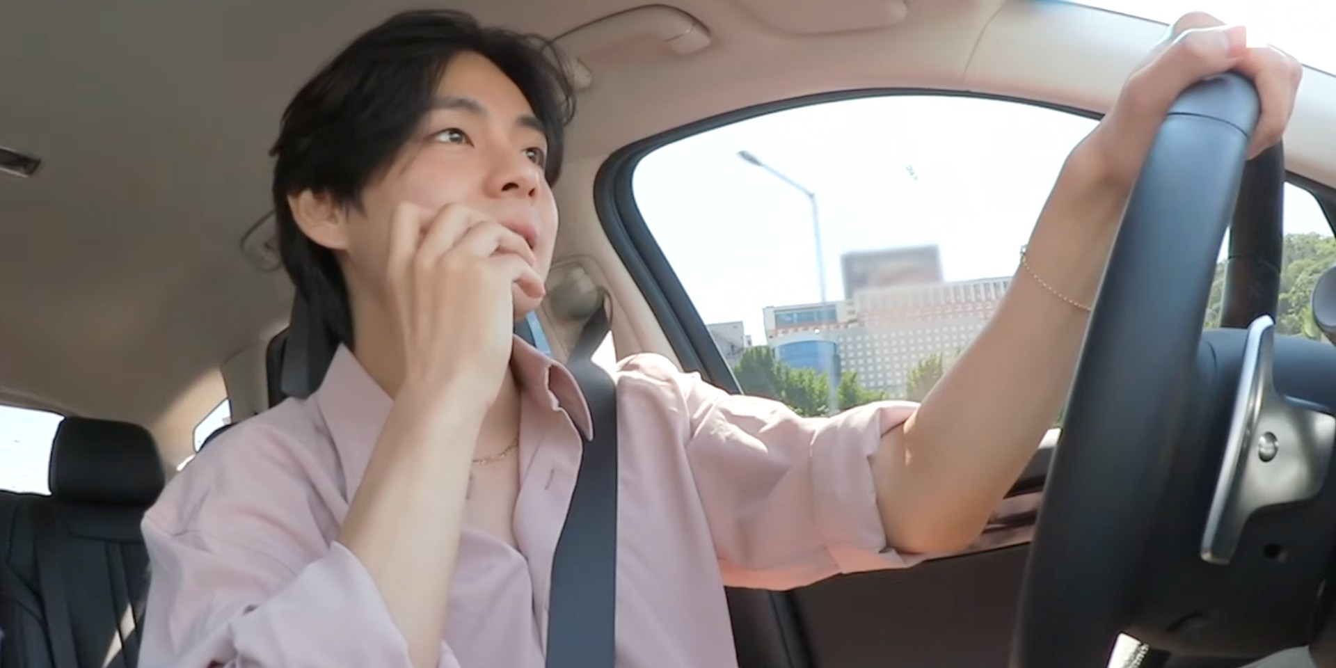 BTS' V takes ARMY on a road trip soundtracked by Paolo Sandejas, Lizzo, Troye Sivan, and more
