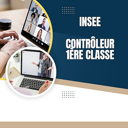 Représentation de la formation : Préparation à l'examen professionnel de Contrôleur de 1ère classe de l'INSEE