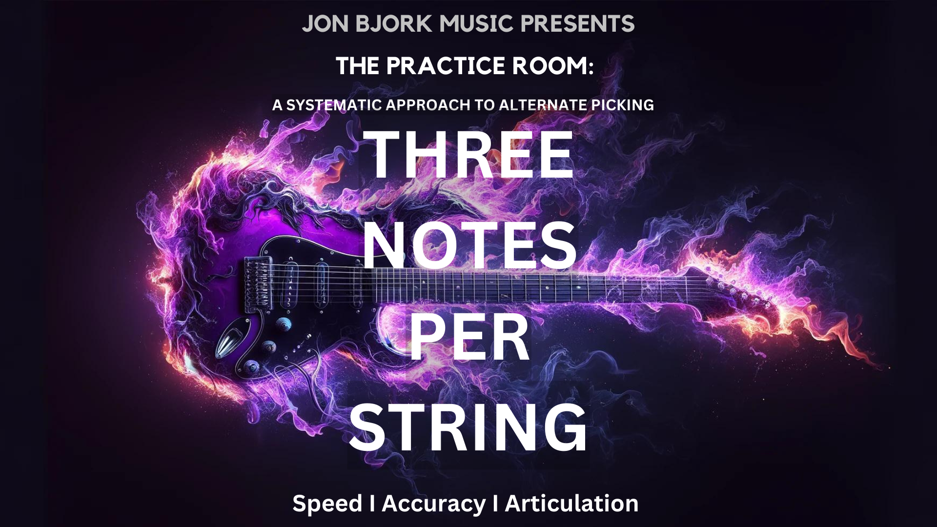 The Practice Room: Systematic Approach To Alternate Picking: 3 NPS thumbnail