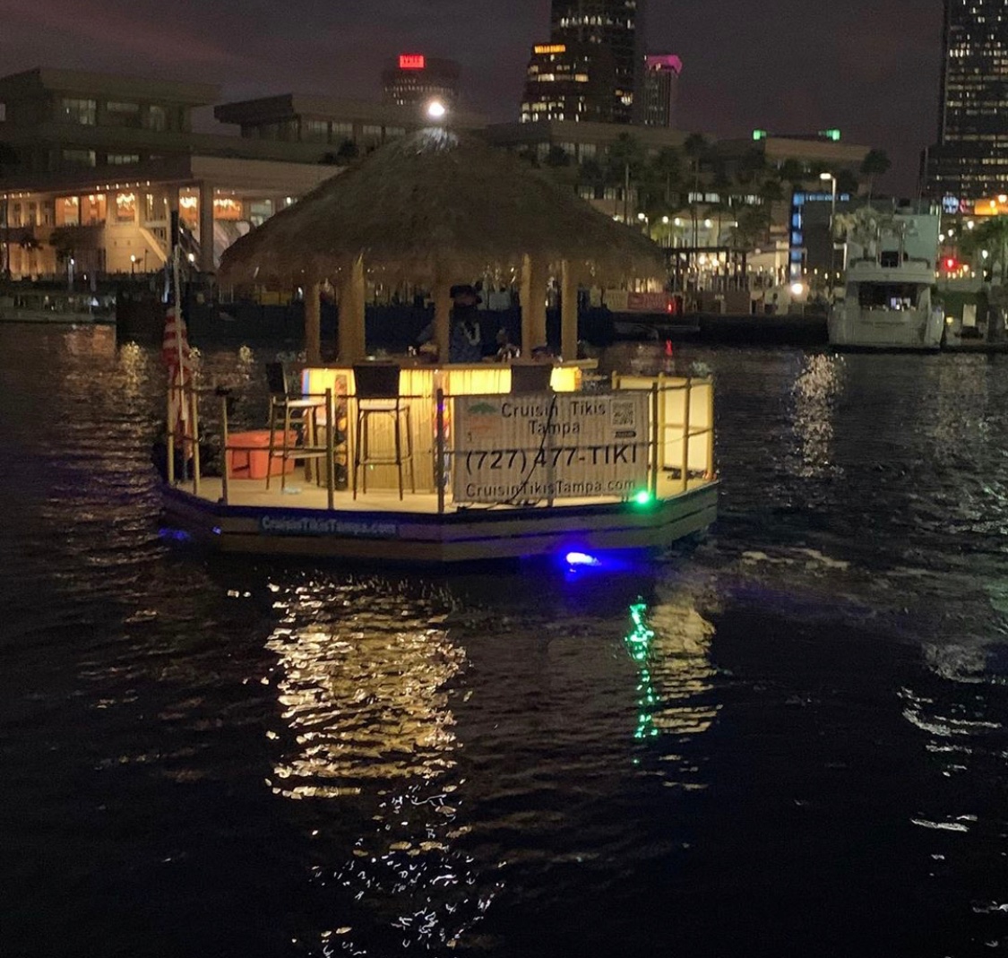 Downtown Tampa Bar Hopping in a Private Tiki Cruise image 6