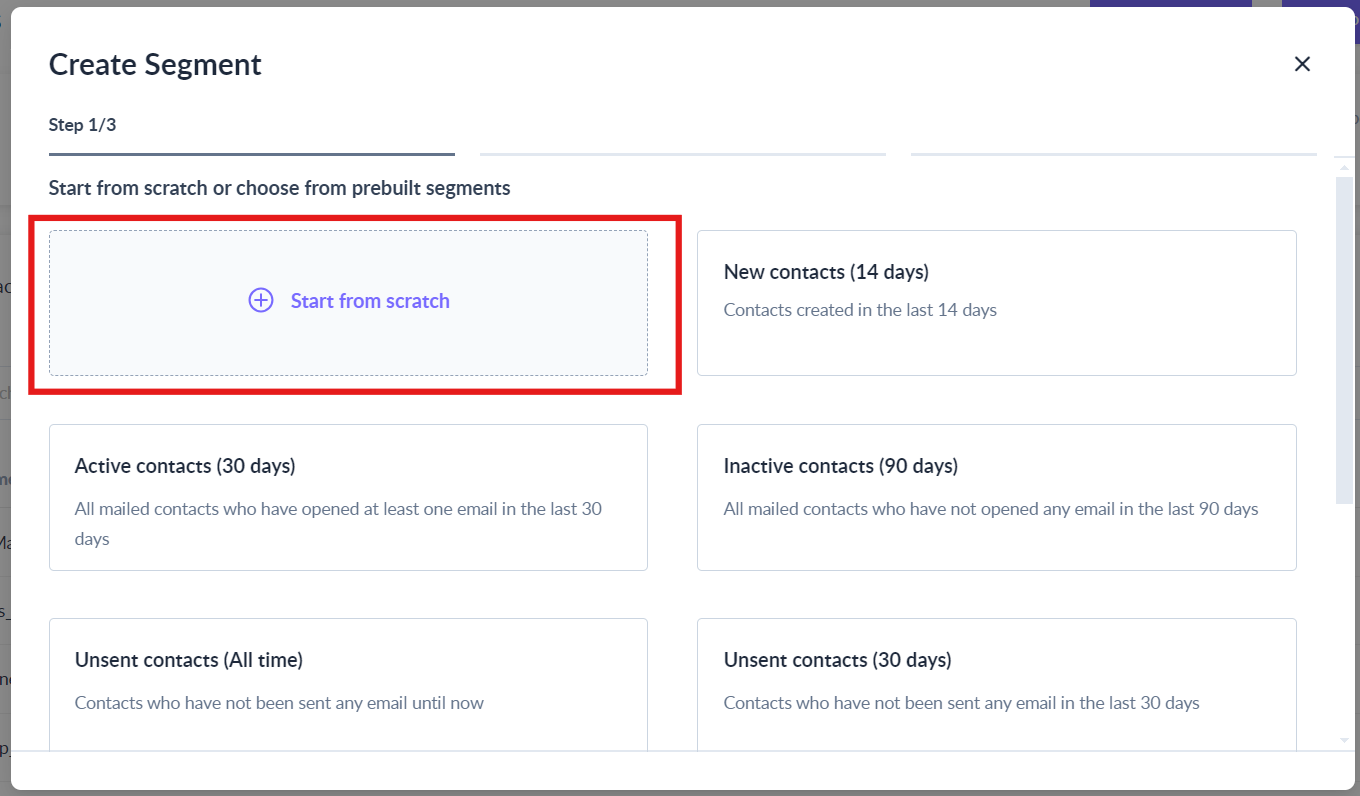 Creating an Engaged Segment of Email Subscribers in Mailmodo