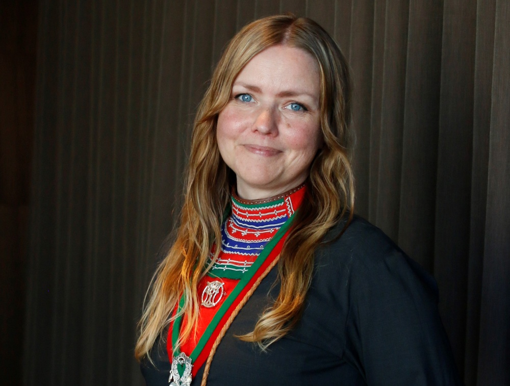 Marie Persson Njajta, sammankallande i Sametingets styrgrupp för en sanningskommission