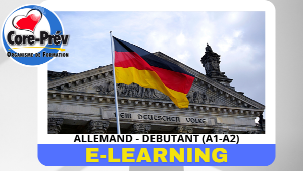 Représentation de la formation : ALLEMAND - DÉBUTANT (A1-A2)