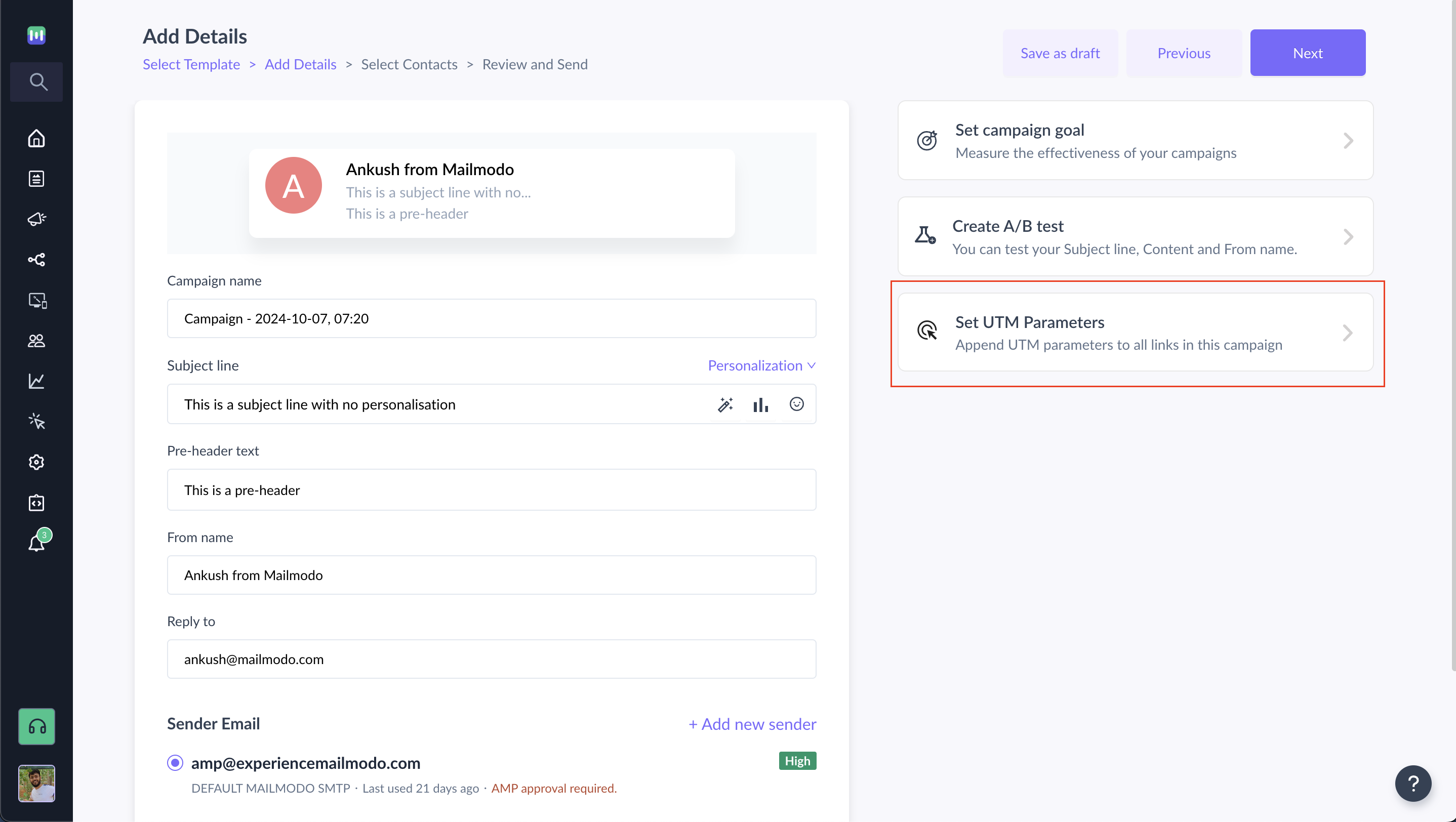 How to add UTM tracking to campaigns and journeys