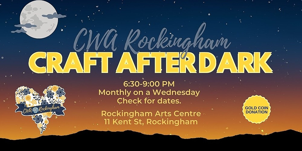 Ellensburg Christmas Arts And Crafts Event 2022 Craft After Dark - 2022, Rockingham, 26Th Of January | Humanitix