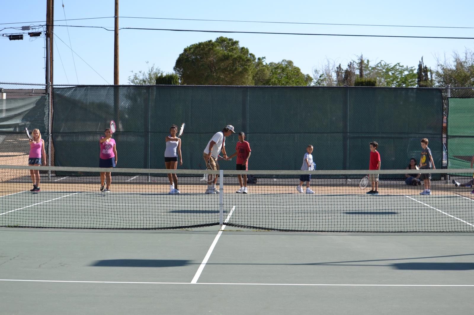 Bill M. teaches tennis lessons in Apple Valley, CA