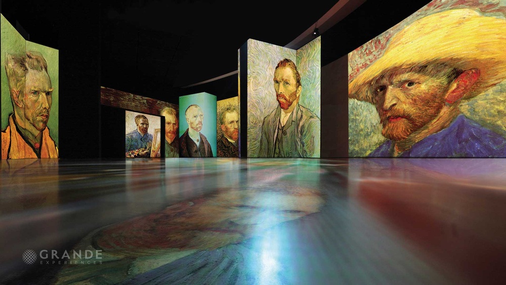Den spektakulära utställningen Van Gogh Alive kommer nu äntligen till Uppsala och Fyrishov.
