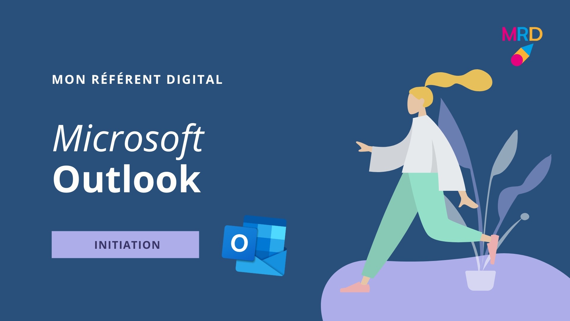 Représentation de la formation : Outlook : Optimisez votre gestion de la messagerie de Microsoft