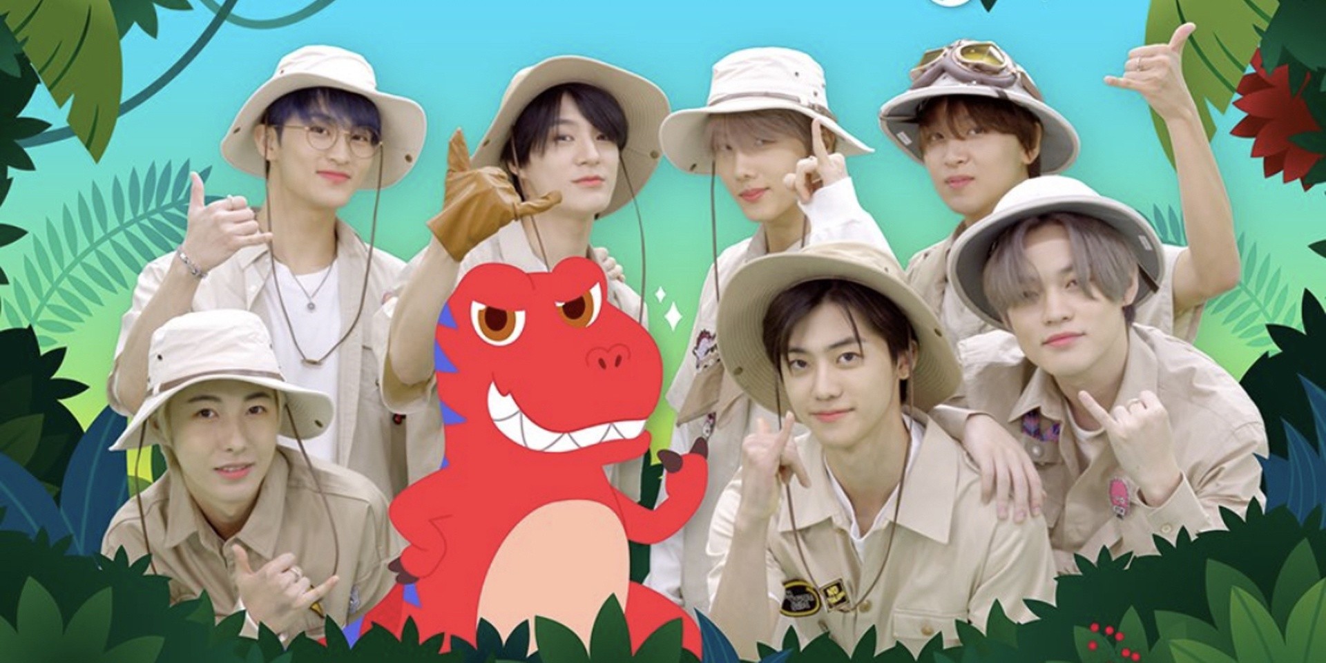 NCT DREAM team up with Pinkfong for new NCT-REX AR filters