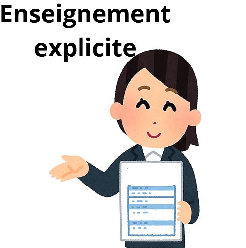 Représentation de la formation : L'ENSEIGNEMENT EXPLICITE