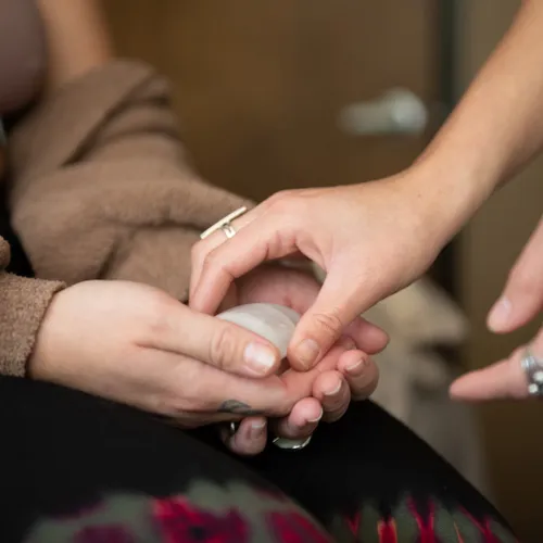 Crystal Healing and Acupressure Session